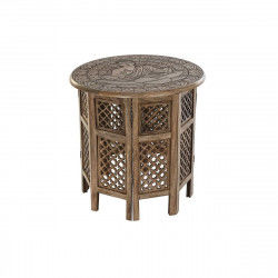 Tavolo aggiuntivo DKD Home Decor Marrone Legno di mango 54 x 54 x 53 cm