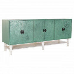 Aparador DKD Home Decor Turquesa Madera Metal 200 x 55 x 85 cm