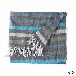 Foulard multi-usages 160 x 200 cm Bleu (12 Unités)