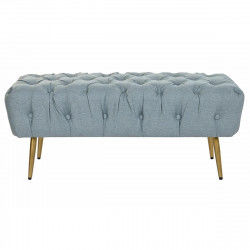 Panca DKD Home Decor Grigio 103 x 46 x 42 cm 103 x 46 x 43 cm Metallo Verde