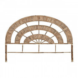 Kopfende des Betts DKD Home Decor natürlich Holz Rattan 179 x 4 x 129 cm