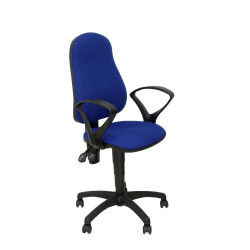 Sedia da Ufficio Alamo P&C ARAN229 Azzurro