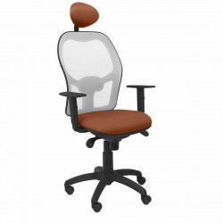 Office Chair with Headrest Jorquera P&C ALI363C Brown