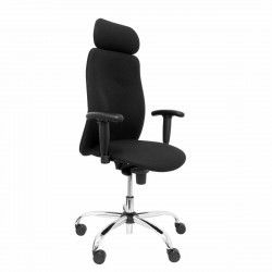 Office Chair with Headrest Fuente P&C BALI840 Black