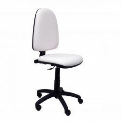 Silla de Oficina Ayna Similpiel P&C 4CPSPBL Blanco