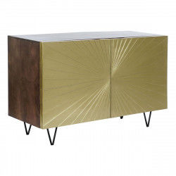 Aparador DKD Home Decor Dorado Marrón oscuro Madera Metal 120 x 45 x 75 cm