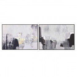 Cuadro DKD Home Decor 143 x 4,5 x 103 cm Abstracto Urbano (2 Unidades)