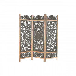 Folding screen DKD Home Decor Stripped Mango wood 150 x 3 x 180 cm