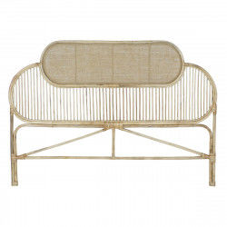 Cabecero de Cama DKD Home Decor Marrón Natural 180 x 4 x 90 cm