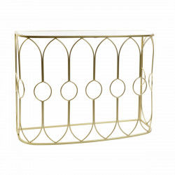 Consola DKD Home Decor Oro Dorado Metal Espejo 106 x 33 x 81 cm