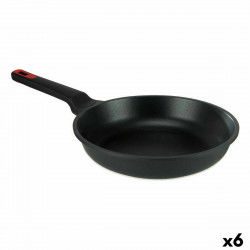 Padella Ø 26 cm Nero Alluminio (6 Unità)