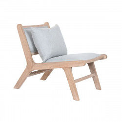 Armchair DKD Home Decor Light grey Fir 57 x 55 x 71,5 cm 57 x 83 x 71,5 cm