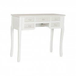 Desk DKD Home Decor White Wood MDF Wood 90 x 40 x 78 cm