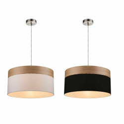 Ceiling Light DKD Home Decor 38 x 38 x 25 cm Scandi Natural Silver Black...