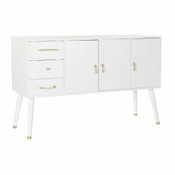 Credenza DKD Home Decor   Bianco Crema Naturale Metallo Legno di paulownia...