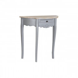 Console DKD Home Decor Grey Natural Wood Paolownia wood MDF Wood 80.5 x 34 x...