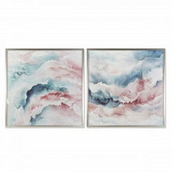 Cuadro DKD Home Decor Abstracto 104 x 4 x 104 cm Moderno (2 Unidades)