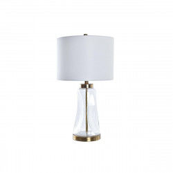 Bureaulamp DKD Home Decor 36 x 36 x 64 cm Kristal Gouden Metaal Transparant...