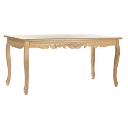 Mesa de Comedor DKD Home Decor Natural Madera Abeto Madera MDF 160 x 80 x...