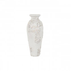 Vase DKD Home Decor Blanc Résine Corail méditerranéen 37,5 x 31,7 x 81 cm