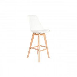 Stool DKD Home Decor 48,5 x 55 x 109 cm White Beech