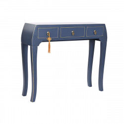 Console DKD Home Decor Blauw Gouden Spar Hout MDF 96 x 26 x 80 cm