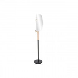 Hat stand Home ESPRIT Black Natural Wood Metal Scandi 33 x 33 x 185 cm