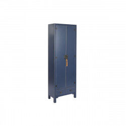 Cupboard DKD Home Decor Blue Golden Fir MDF Wood 60 x 30 x 180 cm