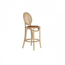 Stool DKD Home Decor Multicolour Natural Light brown 43 x 43 x 108 cm