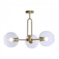 Ceiling Light DKD Home Decor Golden Metal Crystal 50 W 56 x 56 x 36 cm