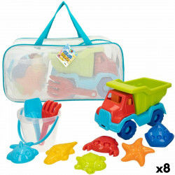 Set de jouets de plage Colorbaby polypropylène (8 Unités)