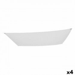 Velas de sombra Aktive Triangular Blanco 300 x 400 cm (4 Unidades)