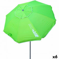 Parasol Aktive Vert Aluminium Acier 200 x 199 x 200 cm (6 Unités)