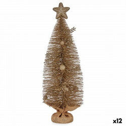 Árbol de Navidad Champagne 23 x 14,5 x 46 cm (12 Unidades)