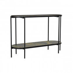 Consola DKD Home Decor Negro Verde Metal Madera MDF 120 x 41 x 80 cm