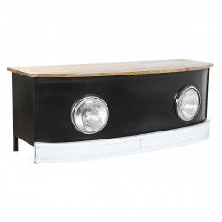 Mesa de Centro DKD Home Decor Negro Hierro Madera de mango 120 x 45 x 45 cm