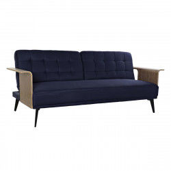 Canapé Convertible DKD Home Decor Bleu Marron Noir Métal Moderne Urbaine 203...