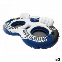 Opblaasbare band Intex River Run 2 Blauw Wit 243 x 51 x 157 cm (3 Stuks)