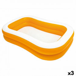 Inflatable pool Intex Mandarin Orange 600 L 229 x 48 x 152 cm (3 Units)