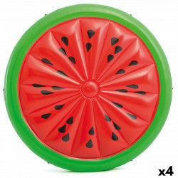 Inflatable Island Intex Watermelon 183 x 23 x 183 cm (4 Units)