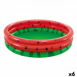 Inflatable Paddling Pool for Children Intex Watermelon Rings 581 L 168 x 38 x...