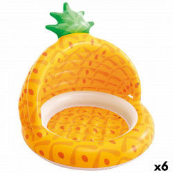 Aufblasbares Planschbecken für Kinder Intex Ananas 45 L 102 x 94 x 102 cm (6...