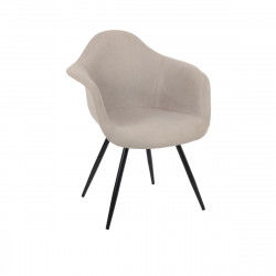 Chaise de Salle à Manger DKD Home Decor Gris 63 x 52,5 x 82 cm 64 x 63 x 80 cm