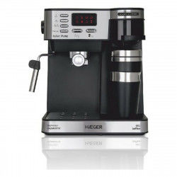 Cafetera Express de Brazo Haeger 1450W Multicolor 1,2 L