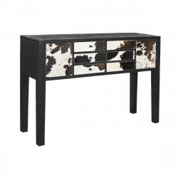 Console Home ESPRIT Cuir Bois de manguier 135 x 40 x 94 cm