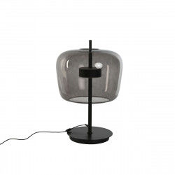 Bureaulamp Home ESPRIT Zwart Gouden Metaal Kristal 35 x 35 x 58 cm