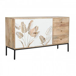 Credenza DKD Home Decor Bianco Nero Naturale Nero/Bianco Legno di mango 140 x...