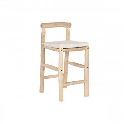 Hocker DKD Home Decor natürlich Teakholz 50 x 50 x 102 cm