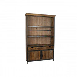 Display Standaard DKD Home Decor Metaal Gerecycleerd Hout (127 x 36 x 202 cm)