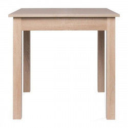 Mesa Extensible Coburg Marrón Natural Roble ABS Melamina 80-120 x 80 x 76,5 cm